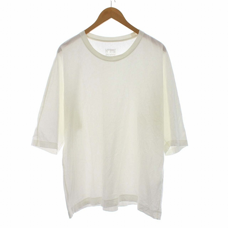 半額SALE★ MIYAKE ISSEY PLISSE HOMME オムプリッセイッセイミヤケ リリースベーシックTシャツ HP26-JK210 白 L 3 無地 半袖 カットソー その他 半額SALE★ MIYAKE ISSEY PLISSE HOMME オムプリッセイッセイミヤケ リリースベーシックTシャツ HP26-JK210 白 L 3 無地 半袖 カットソー その他