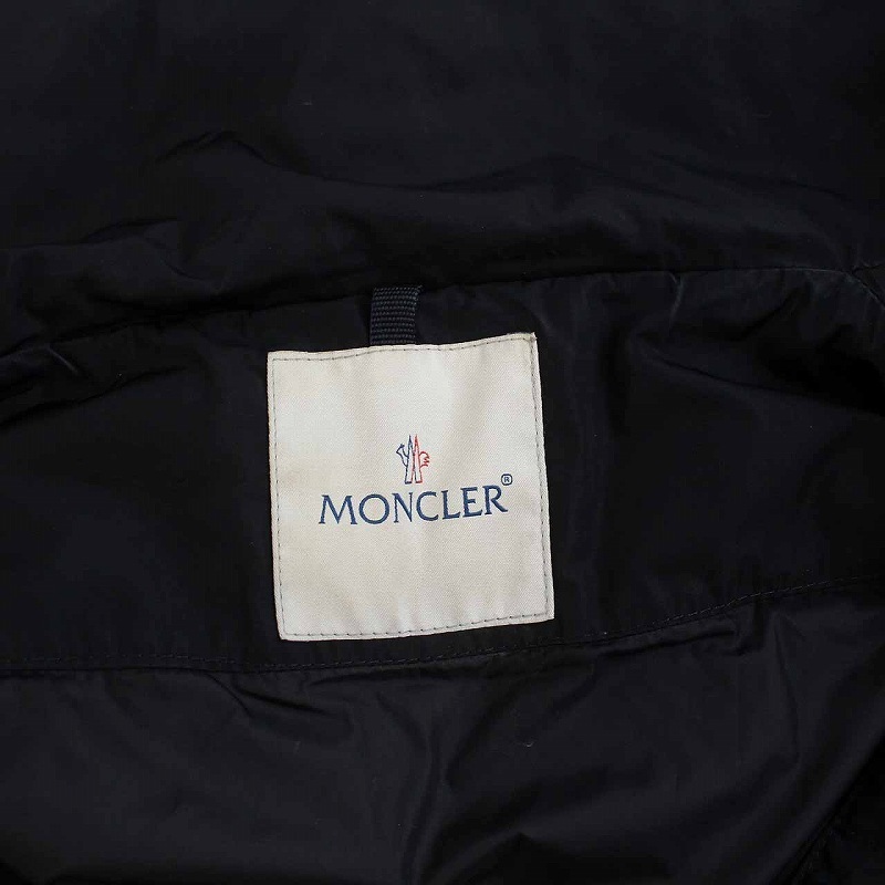 モンクレール MONCLER GERBOISE ジェルボワーズ ダウンコート ジャケット ジップアップ アウター 1 M 黒 ブラック 54543 レディース_画像5