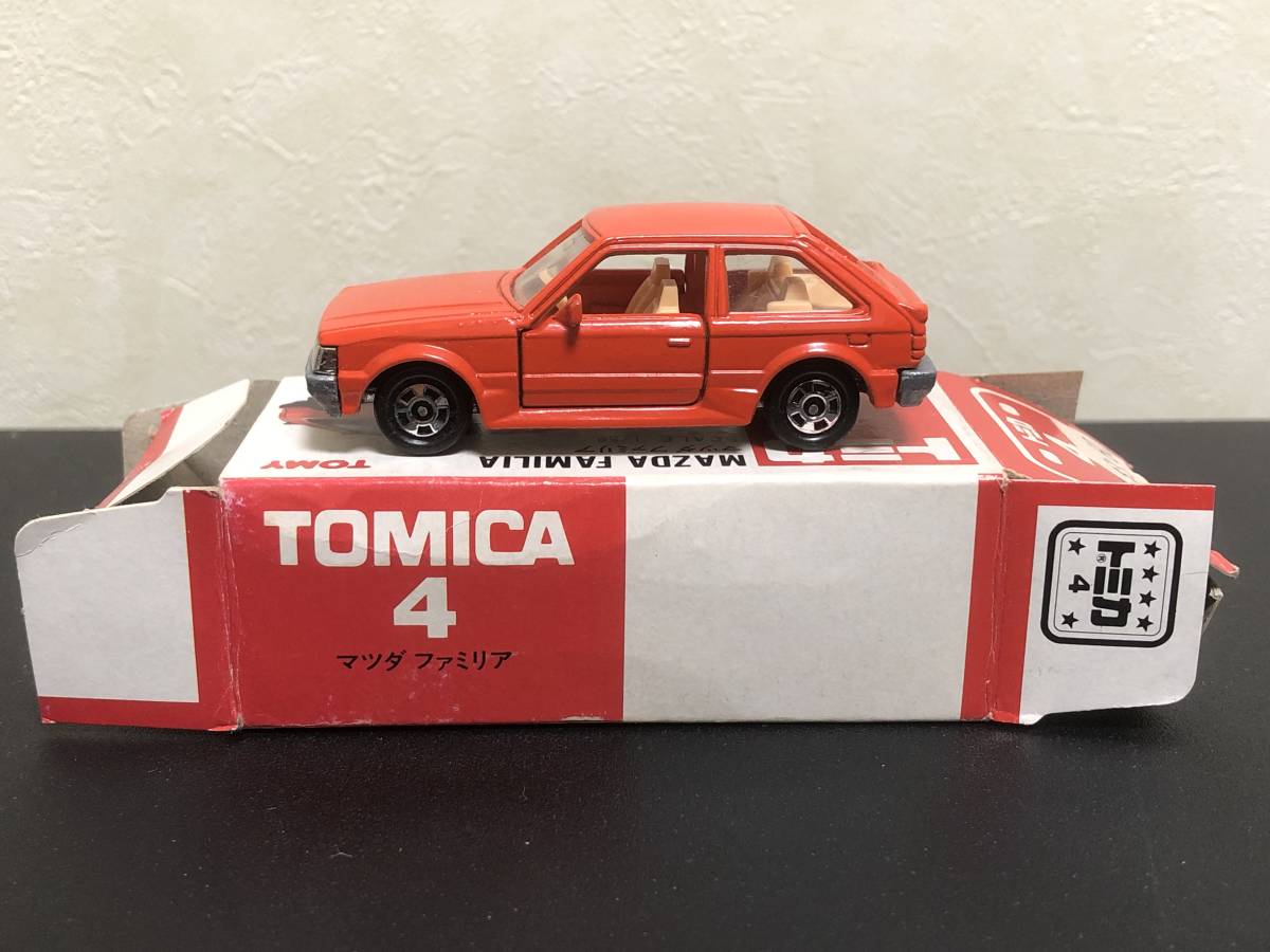 トミカ 一般輸出 4-5-5 マツダ ファミリア 3ドア Pocket Cars 日本製