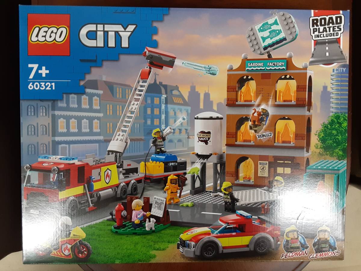 ☆ 未使用未開封LEGO City レゴシティ60321 消防訓練はしご車☆ －日本