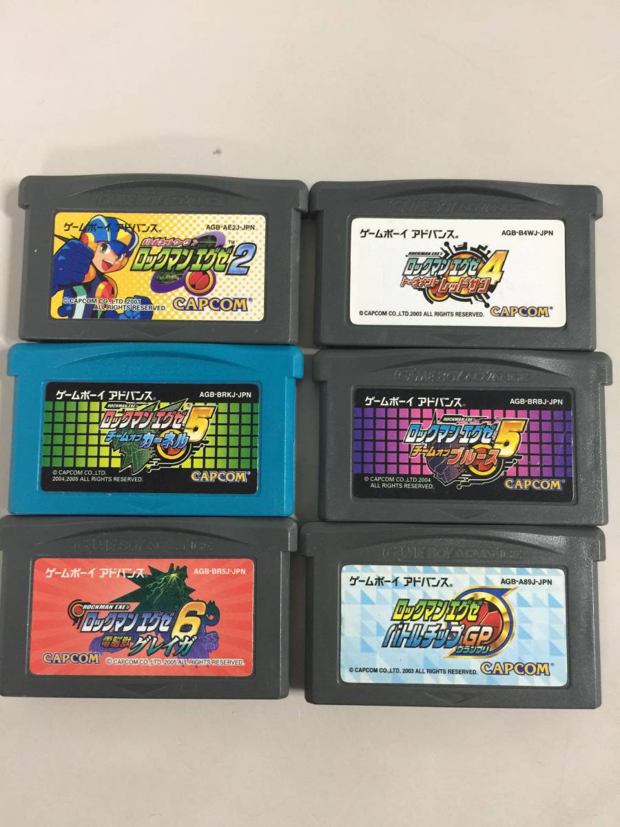 Yahoo!オークション - GBA ロックマンエグゼ 6本セット [2 / 4 Yahoo!オークション - GBA ロックマンエグゼ 6本セット [2 / 4