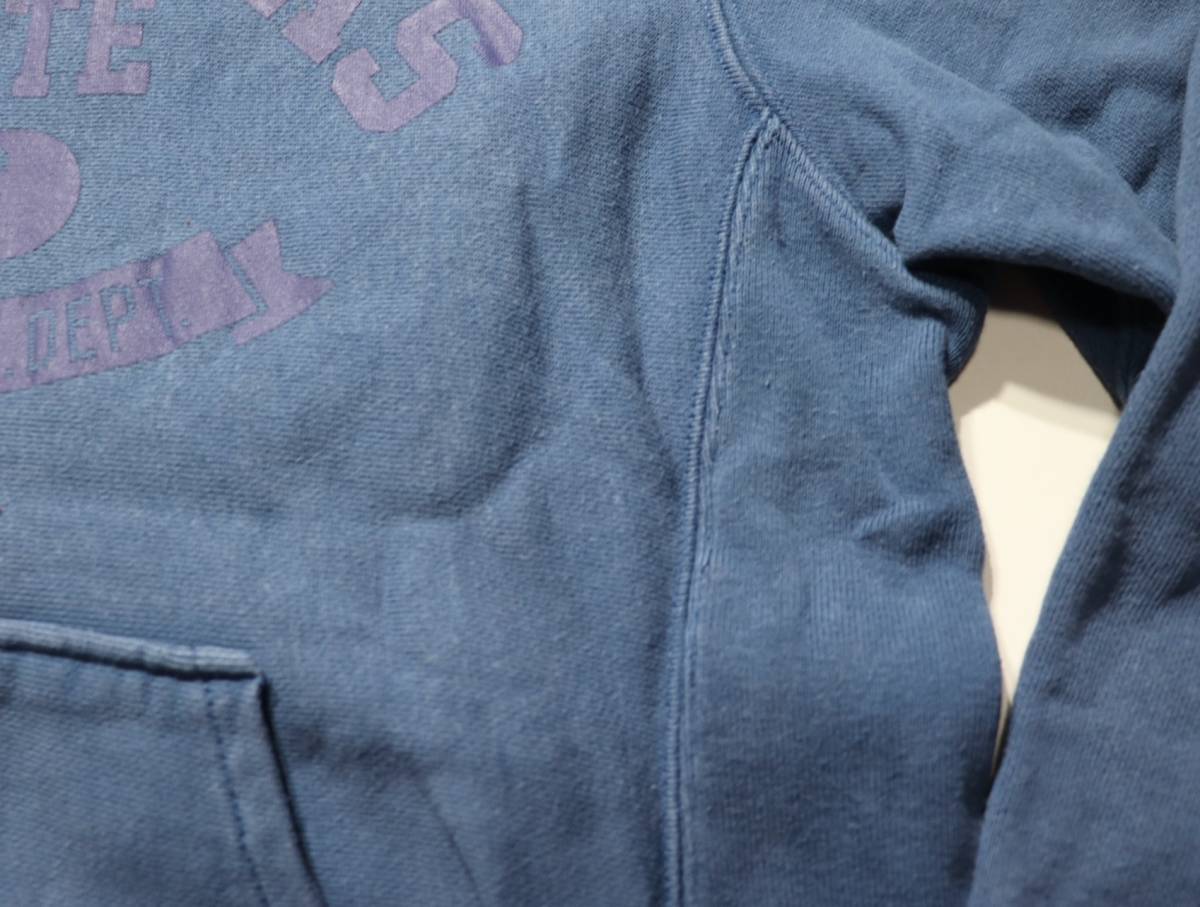  Beams ^ American Casual ^ sweat Parker ^ blue ^ size M