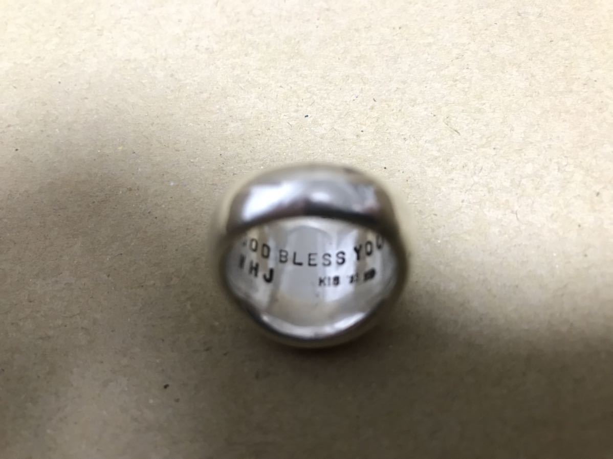 シルバー 950 k18 印台 リング 指輪 クライミー アイアンクロス-
