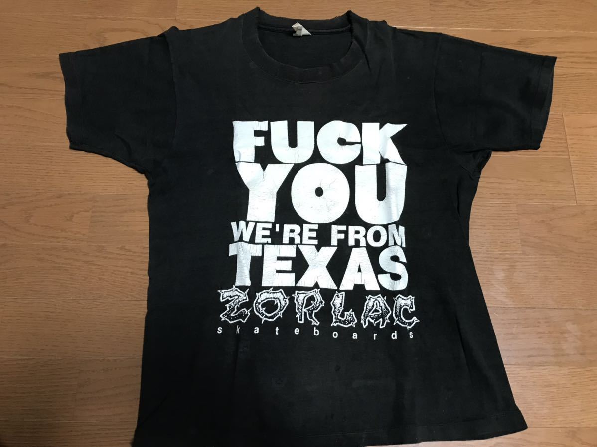 非売品 90's 80's M Tシャツ ゾーラック TEXAS FROME WE'RE - ZORLAC