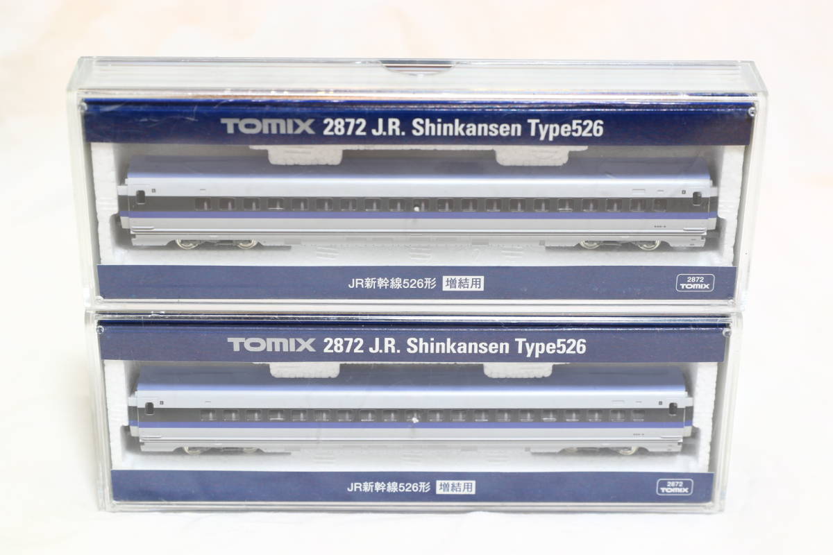 TOMIX トミックス 2872 JR西日本 500系 新幹線 526形 増結用 中間車 旧製品 鉄道模型 Nゲージ 2セット