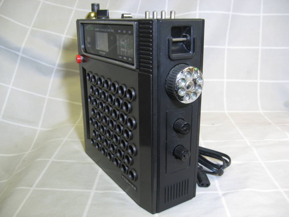 東芝 ICラジオ RP-1800F TRYX1800 トライエックス MW/SW/FM BCLラジオ 中古完動品 状態良好 送料無料_画像4