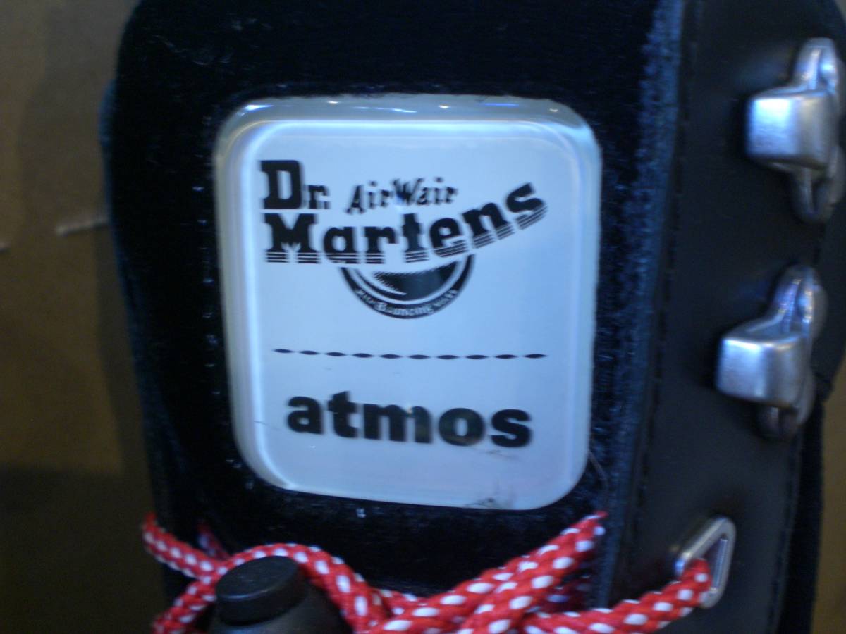 美品 Dr.Martens ブーツ TARIK ZIP ATMOS UK5 ブラック ドクターマーチン タリック ジップ アトモス レディースUS7 メンズUS6 品番27406001_画像4