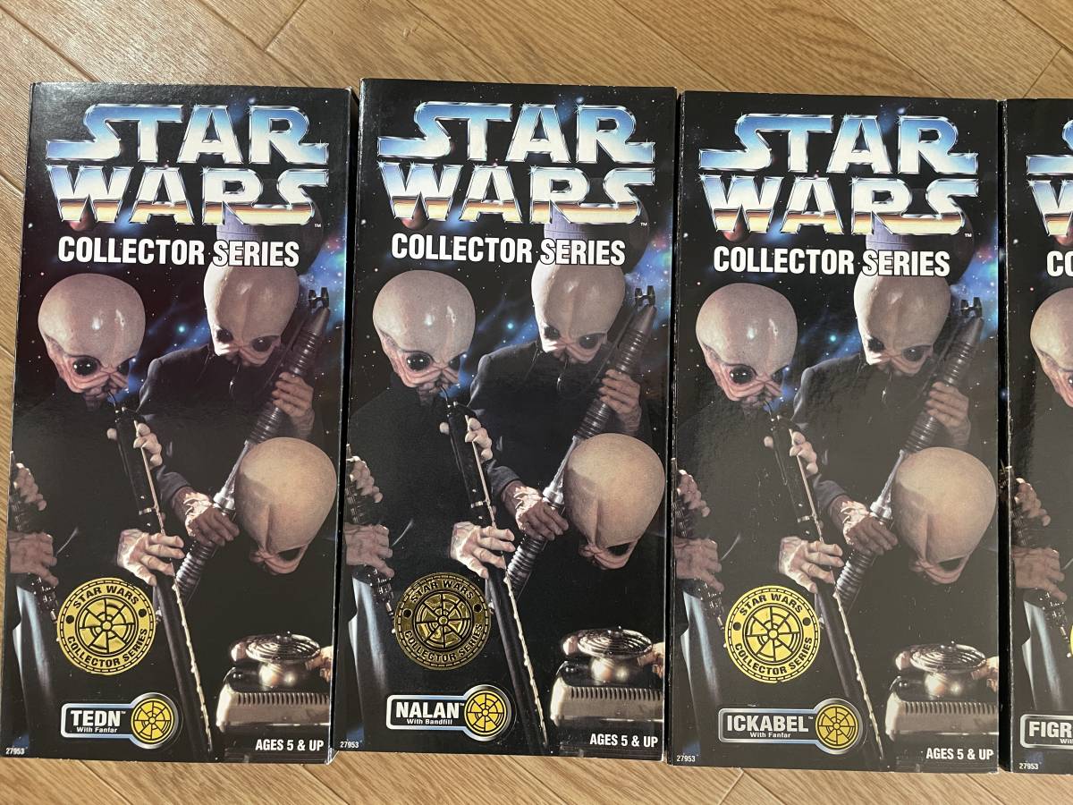 1円〜 STARWARS スターウォーズ 12インチ カンティーナバンド6体