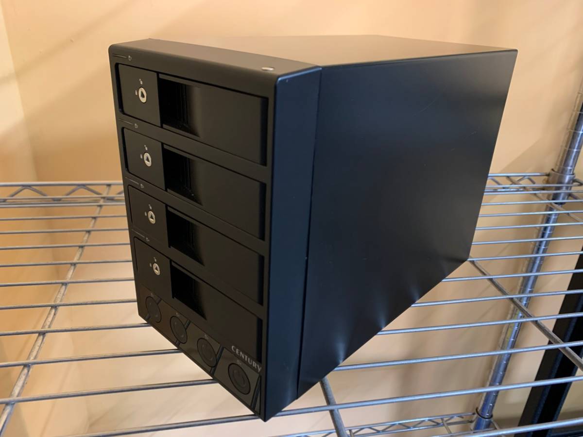 センチュリー 裸族のカプセルホテル Ver.2 CRCH35U3IS【・動作確認済