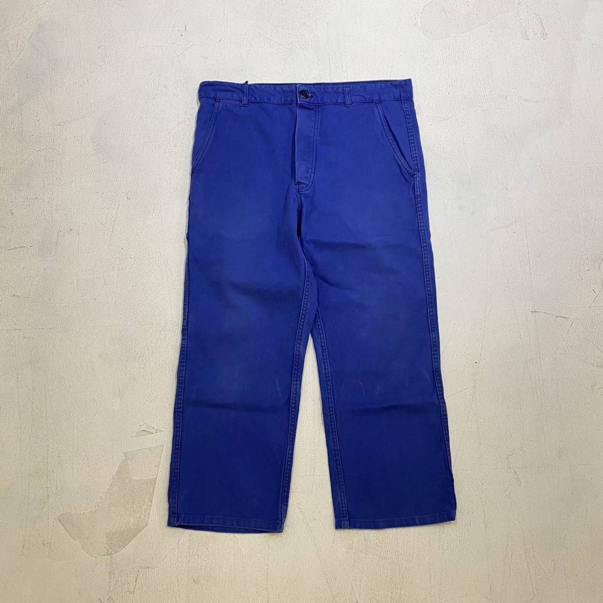 vintage euro work pants ヨーロッパ古着 ユーロビンテージ ユーロワーク ユーロワークパンツ ワークパンツ コットン 60s 70s 80s