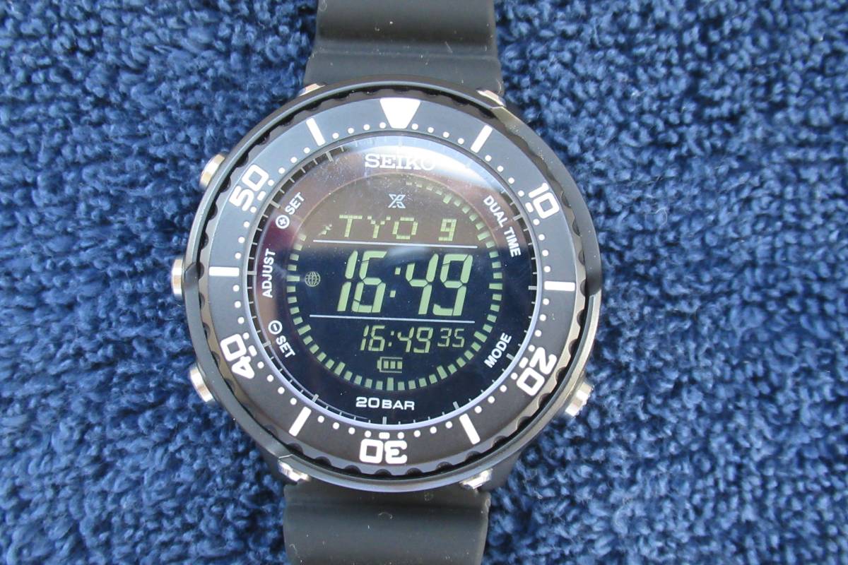 印象のデザイン SEIKO プロスペックス セイコー ソーラー SBEP013