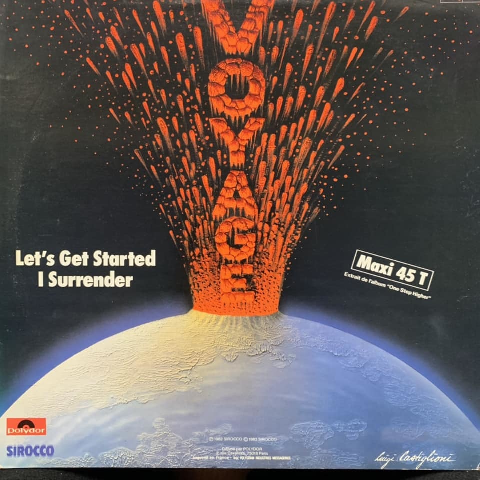 ◆ Voyage - Let's Get Started (Extended Version)◆12inch フランス盤 DISCOヒット!!_画像1