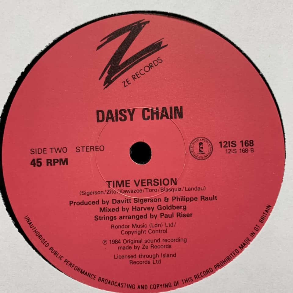 ◆ Daisy Chain - No Time To Stop Believing In Love ◆12inch UK盤!_画像3