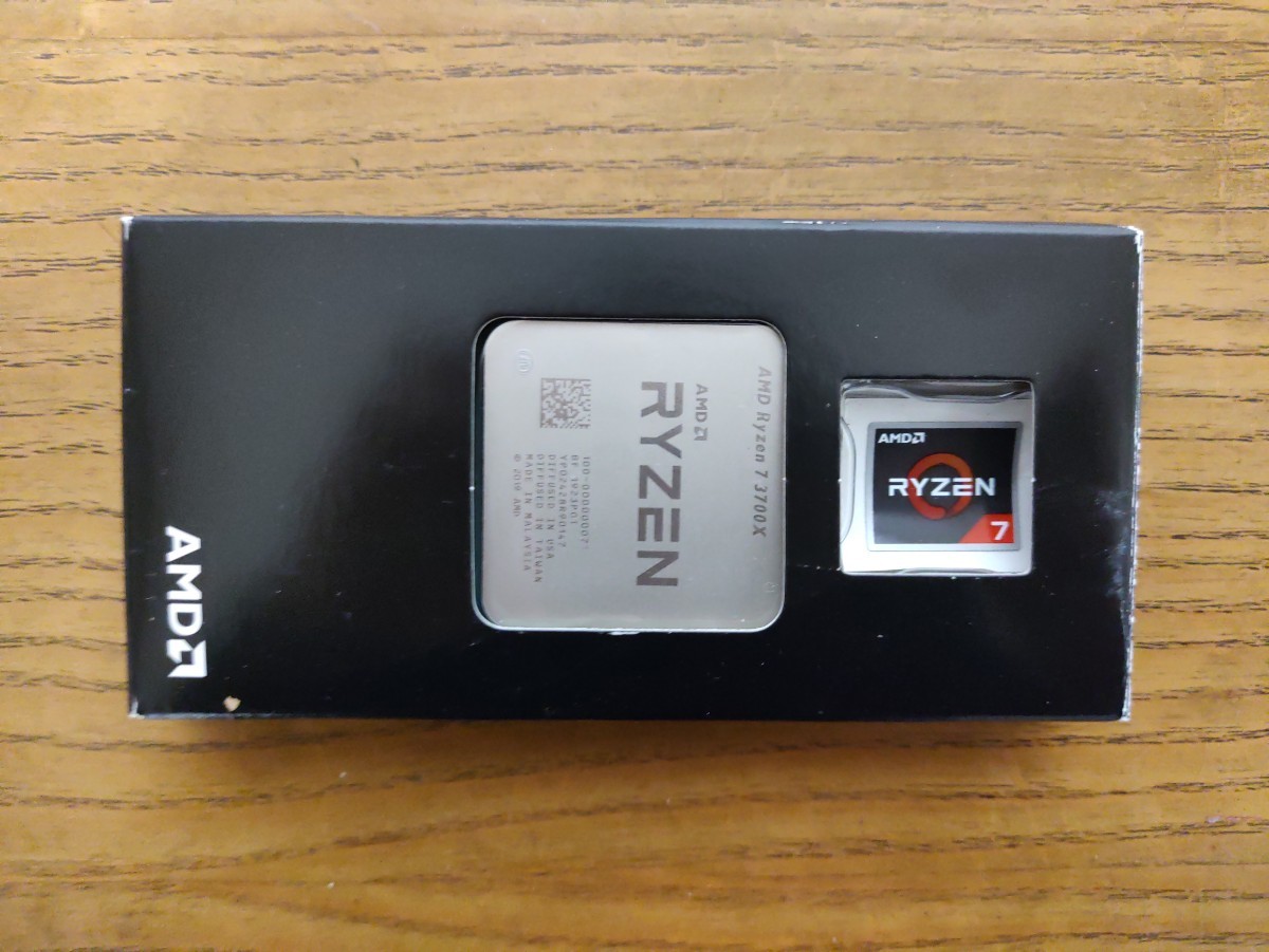 AMD Ryzen7 3700X Socket AM4 CPU 外箱・クーラーなし｜PayPayフリマ