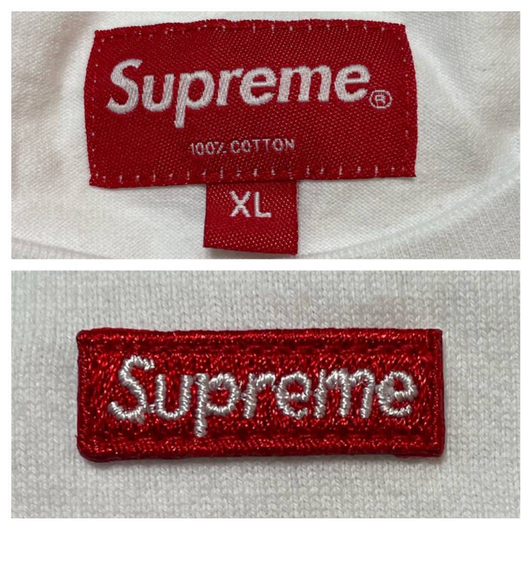 XL Supreme Small Box Logo L/S Tee White XLarge シュプリーム スモール ボックスロゴ ロングスリーブ ホワイト 白 長袖Tシャツ ロンT