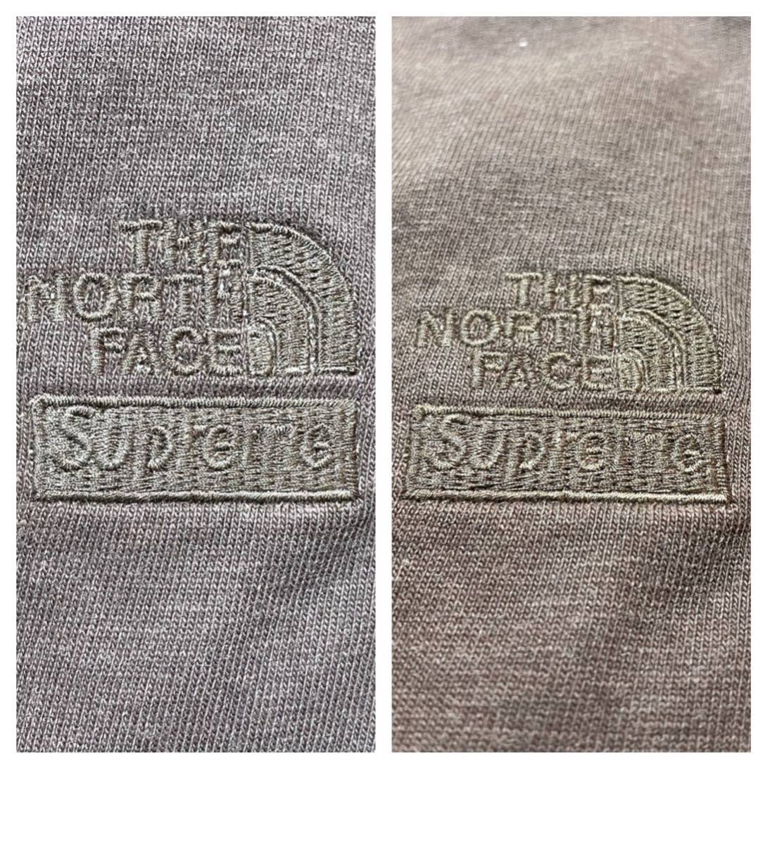 XL Supreme/The North Face Pigment Printed L/S Top Brown 22FW シュプリーム ノースフェイス ピグメント プリンティド ブラウン ロンT
