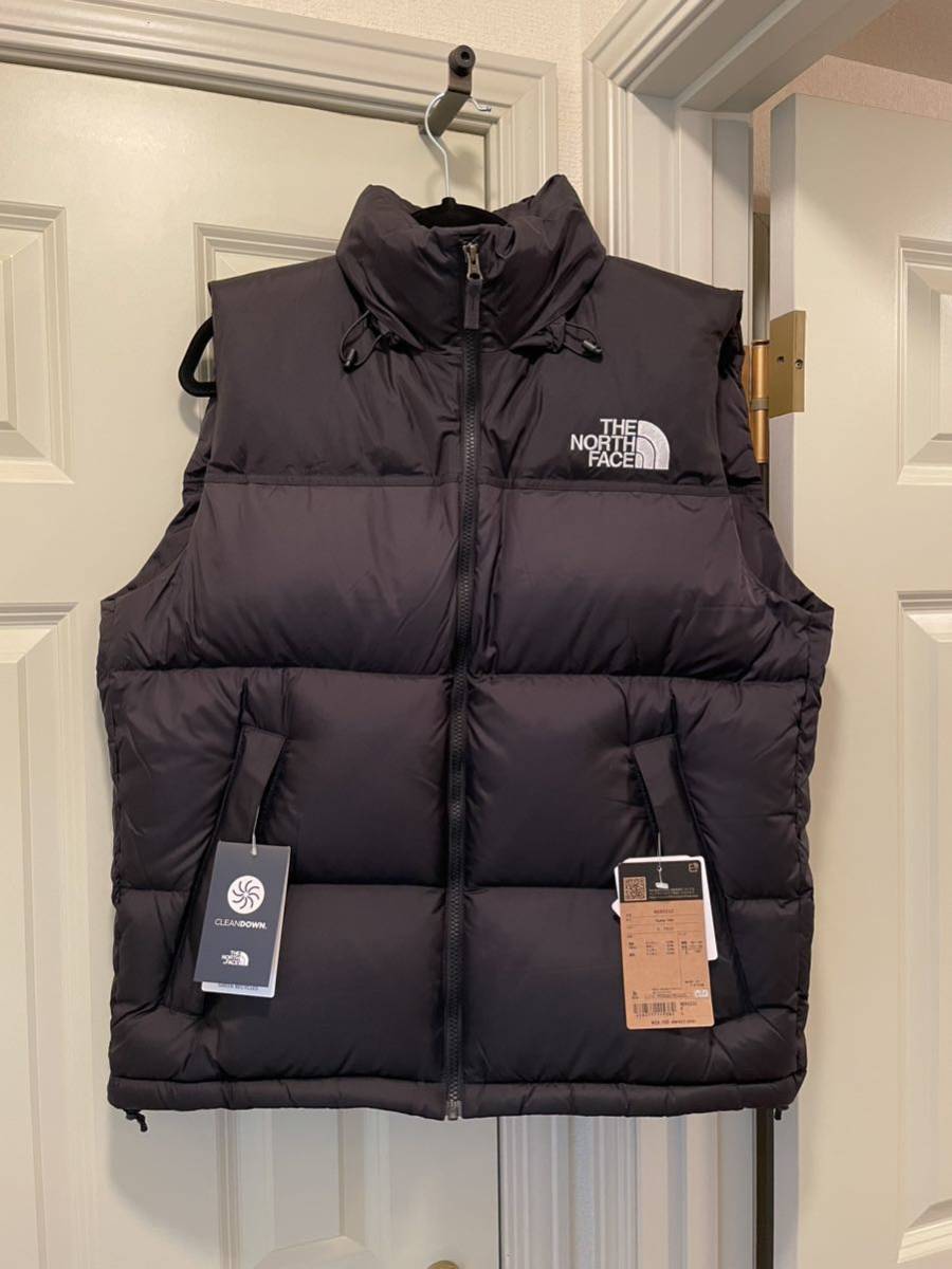 未使用 L The North Face Nuptse Vest Black ザ ノース フェイス