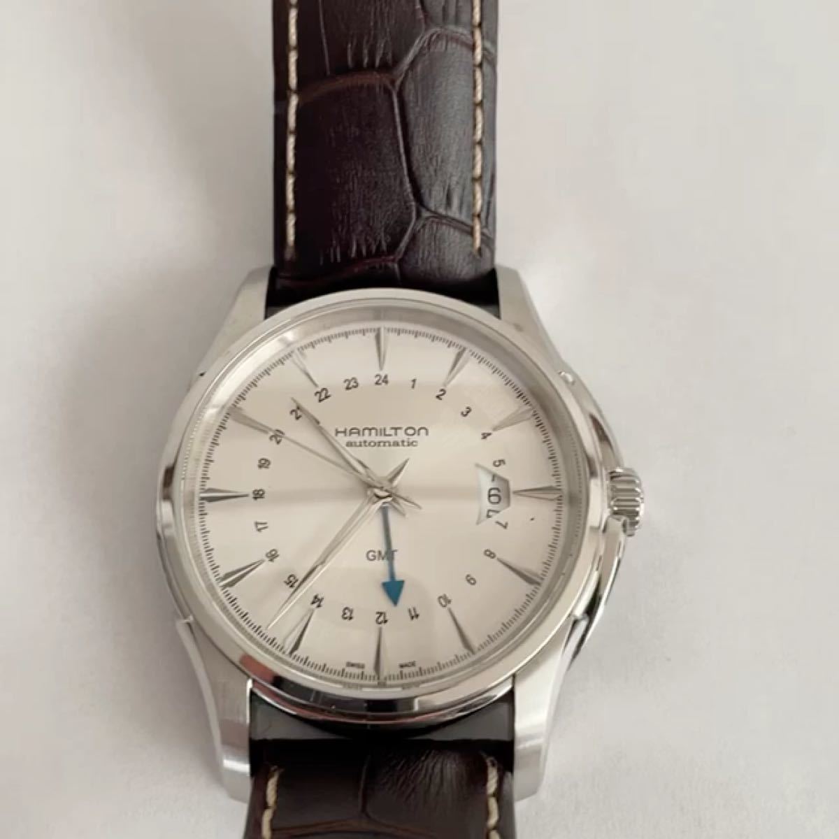 ハミルトン　ジャズマスタートラベラー　GMT H32585551 ダークブラウン　 メンズ腕時計 42mm 自動巻き　未使用