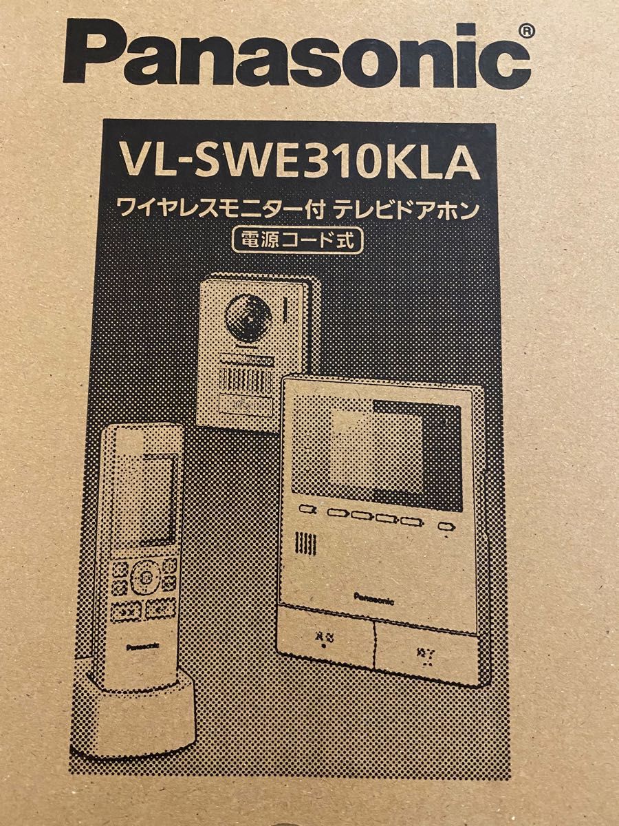 ワイヤレスモニター付テレビドアホン VL-SWE310KLA Panasonic 防災