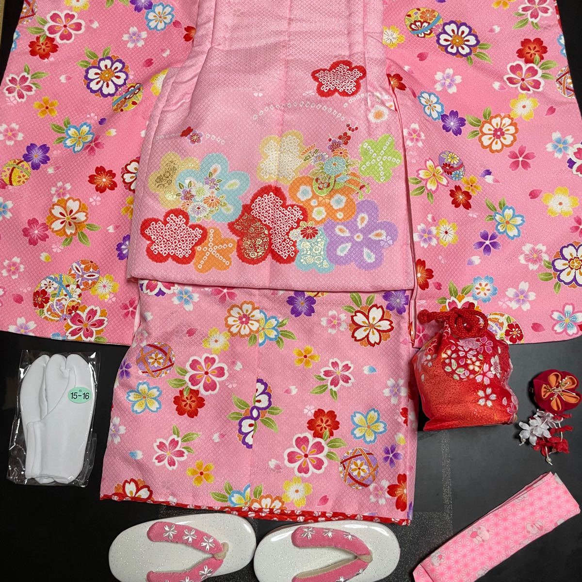 PayPayフリマ|値下げ 美品 3歳お被布コート 七五三お祝い着 2歳3歳4歳