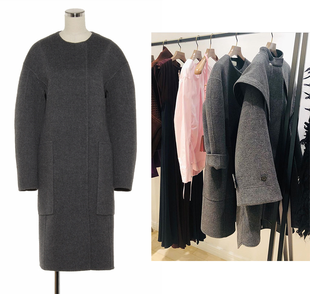 【超お買い得!】 CYCLAS シクラス*20AW ウールカシミヤダブルフェイスリバーコート 36 グレー ノーカラー 定価198,000円 美品 Mサイズ 【超お買い得!】 CYCLAS シクラス*20AW ウールカシミヤダブルフェイスリバーコート 36 グレー ノーカラー 定価198,000円 美品 Mサイズ