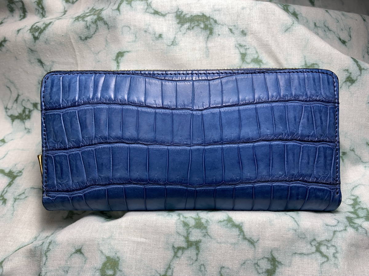 ブランド fire bird ポロサス スモールクロコダイル ラウンド