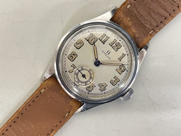 オメガ 軍用 手巻 スモールセコンド 全数字 OH済 1940年代 marz.jp