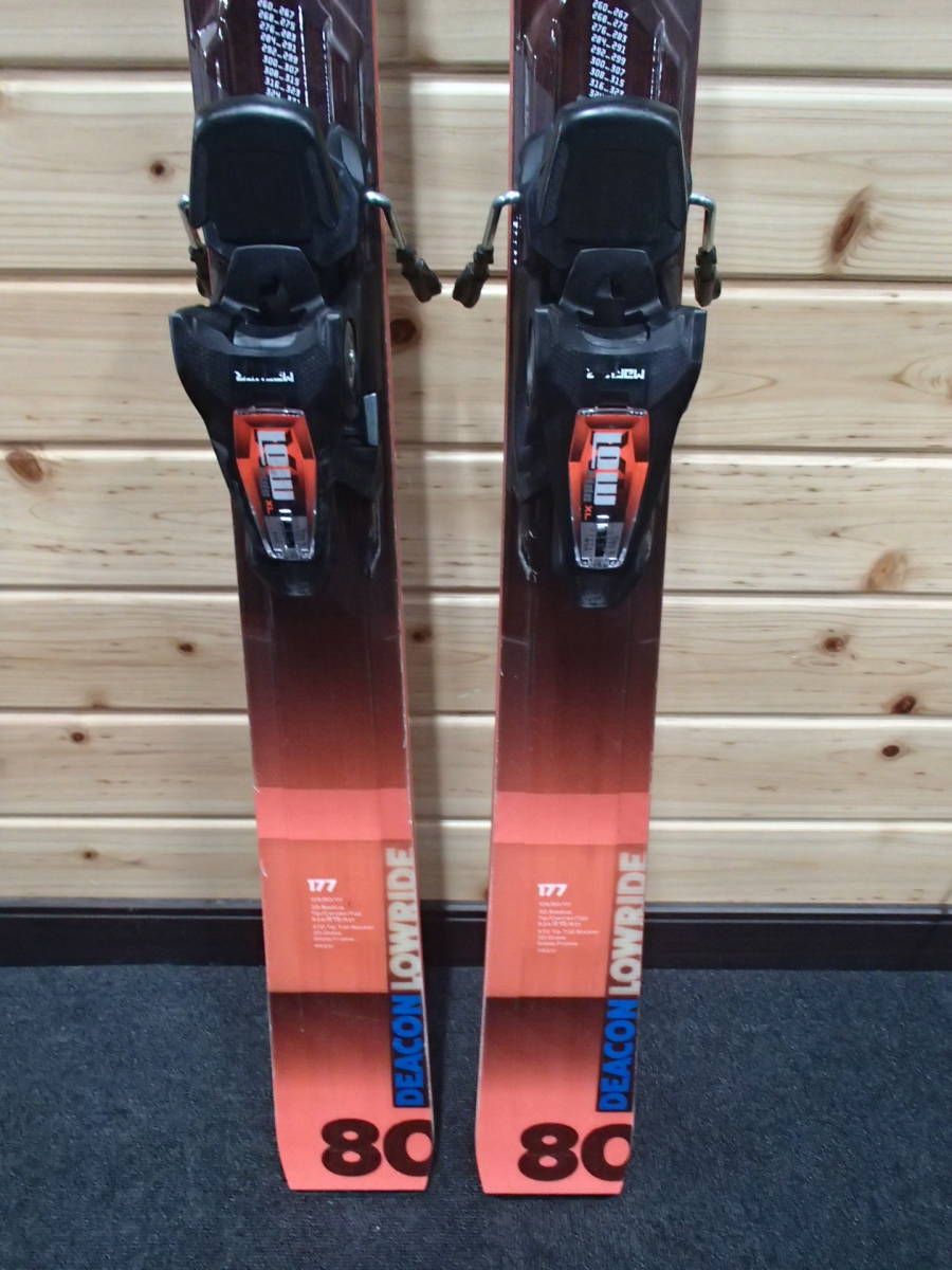 中古☆美品☆VOLKL(フォルクル)☆DEACON80 177㎝+LOWRIDEXL13(ビンディング付き)_画像5