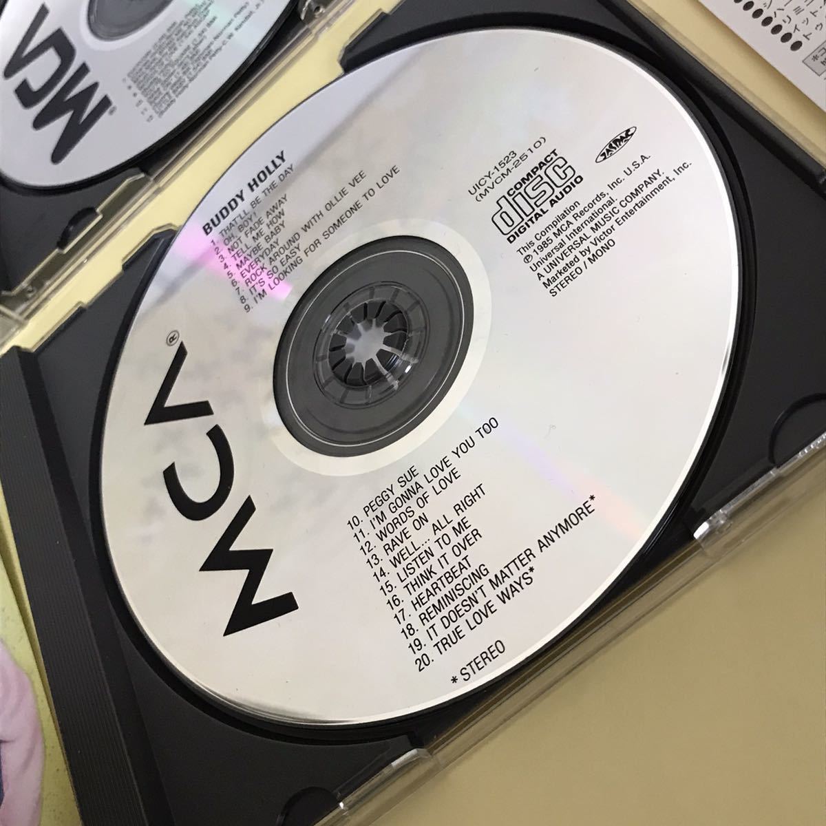 ◯バディ ホリー CD 3枚セット ① CHIRPING CRICKETS (US盤) ②バディホリー(US盤)③ベストオブ〜_画像7