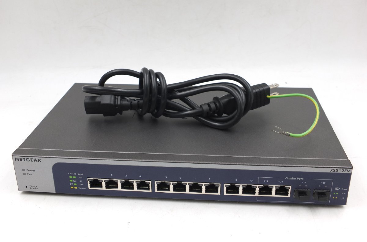 t02423】NETGEAR マルチギガ対応10Gx12ポート アンマネージプラス