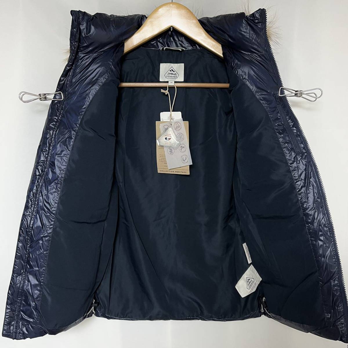 タグ付き未使用 PYRENEX ピレネックス AUTHENTIC SHINY DOWN タグ付き未使用 PYRENEX ピレネックス AUTHENTIC SHINY DOWN