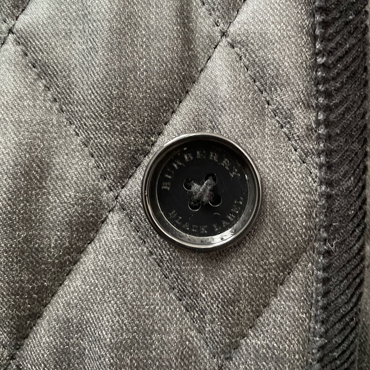 【美品】バーバリーブラックレーベル　キルティング　コート 希少 美品】バーバリーブラックレーベル キルティングコート サイズM