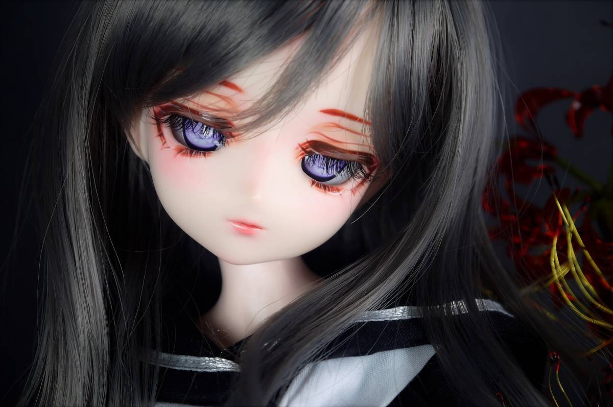 ヤフオク! - ine*カスタムヘッド:オビツ50-04まふゆヘッド+アイ...