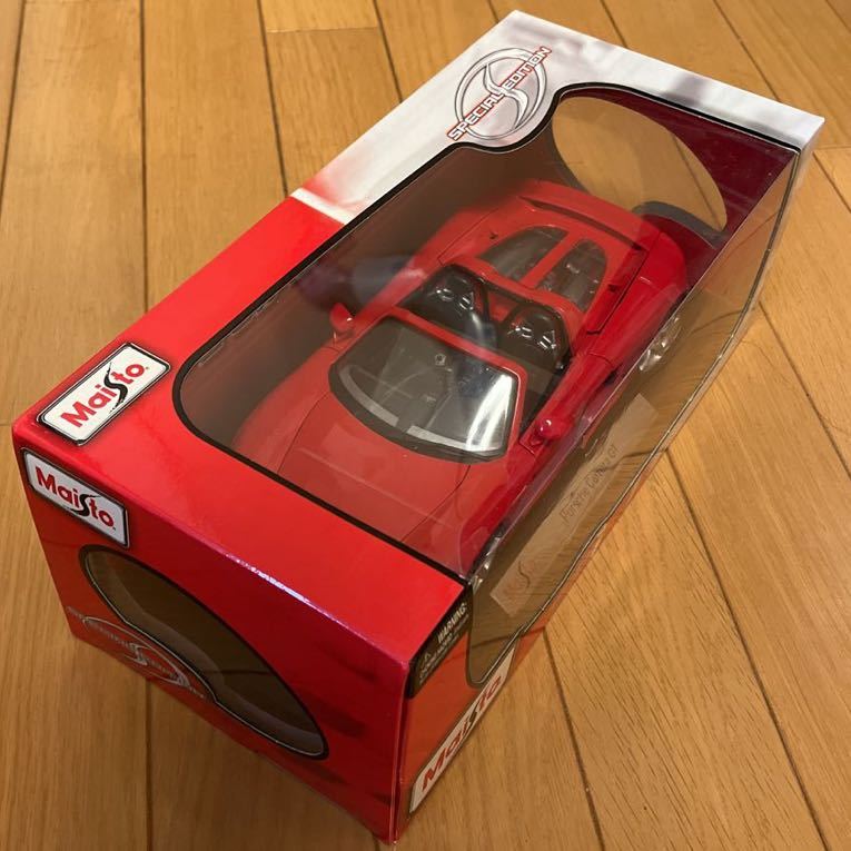  beautiful goods 1/18 Porsche Carrera GT red red color Porsche bo Carrera GT 1/18 die-cast minicar Maisto Maisto Special Edition 