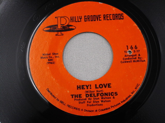 【SOUL７”】THE DELFONICS / HEY! LOVE、OVER AND OVER_画像3