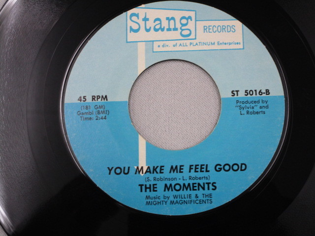 【SOUL７”】THE MOMENTS / IF I DIDN'T CARE、YOU MAKE ME FEEL GOOD_画像4