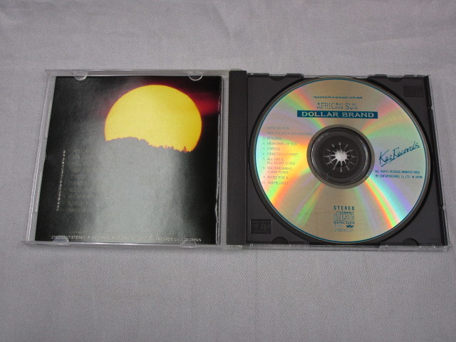 【CD】DOLLAR BRAND / AFRICAN SUN_画像2