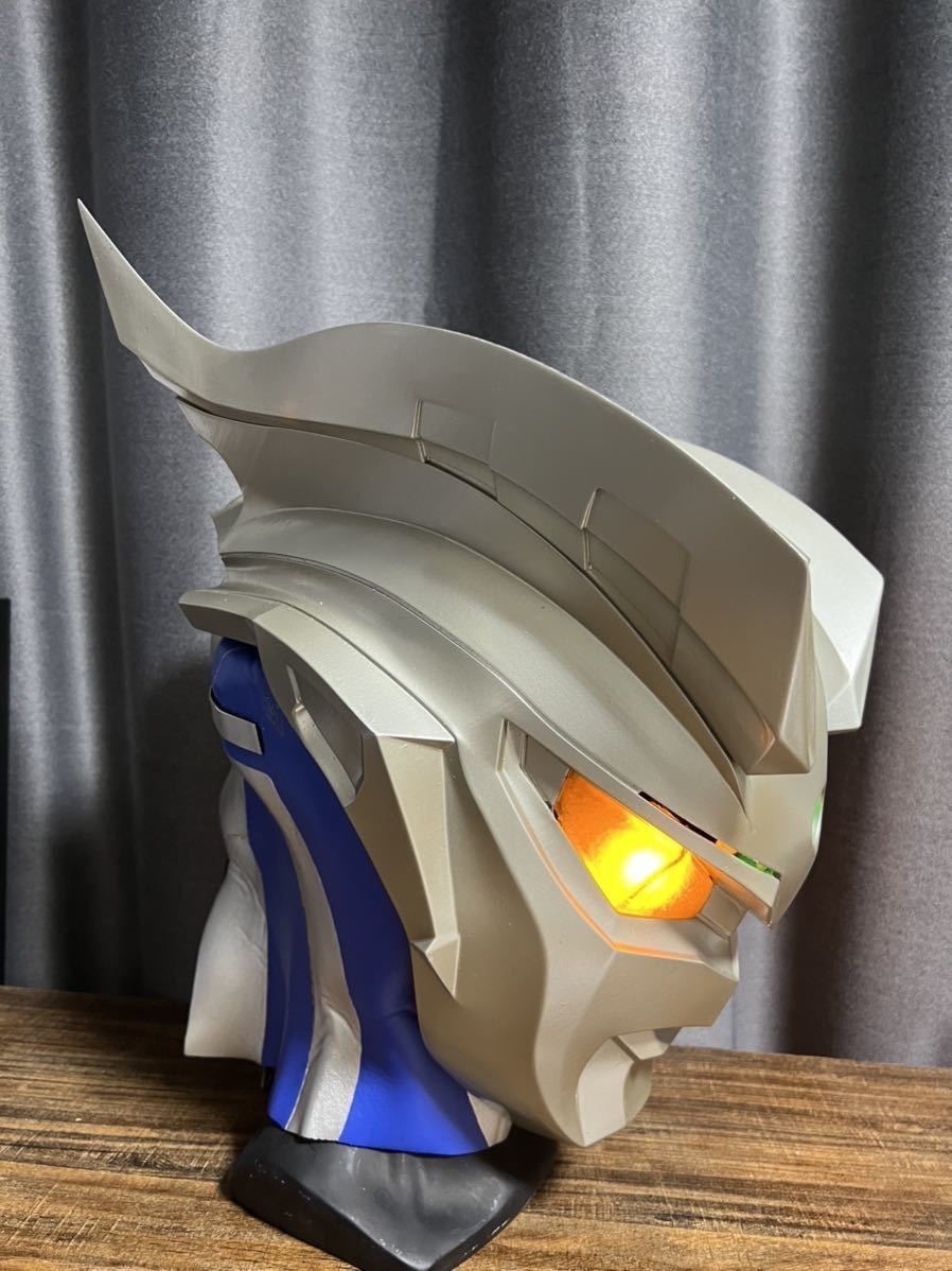 ウルトラマンゼロ レプリカマスク 1/1 アトラク仕様 撮影 視界あり電飾