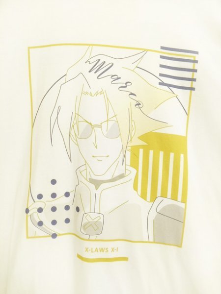 ap5941 ○送料無料 新品 メンズ SHAMAN KING シャーマンキング マルコ Tシャツ XXXLサイズ ホワイト アニメ プリント 綿100% 伸縮性 半袖_画像3