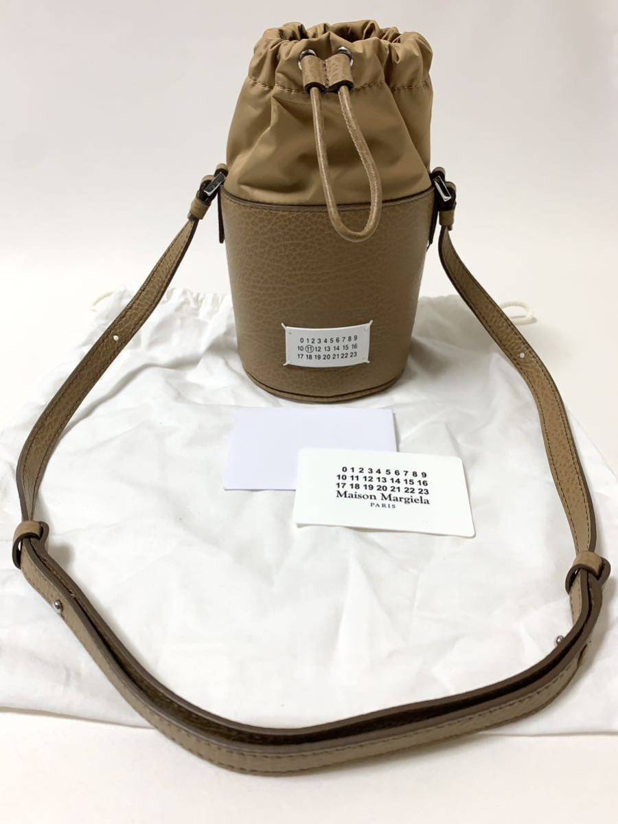 新品《 Maison Margiela メゾン マルジェラ 》5AC マイクロ バケット