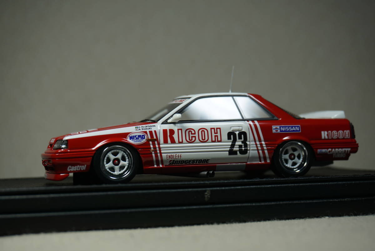 最も JTC 1988 #23 RICOH GTS-R SKYLINE NISSAN ig-model 開幕2連勝 1