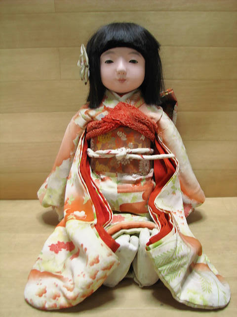 ヤフオク! - 88. 古い 市松人形 日本人形 みのや特選 女の子