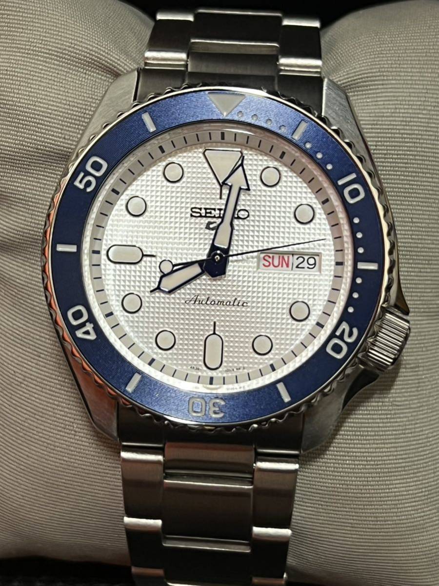 SEIKO 140周年記念 限定モデル セイコー5 スポーツ 自動巻き SBSA109