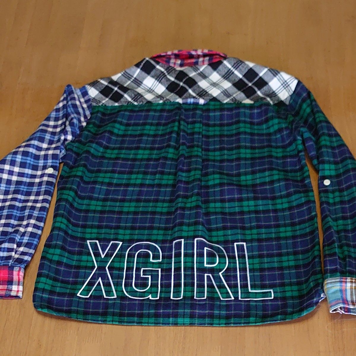 X-girl  ネルシャツ サイズ1