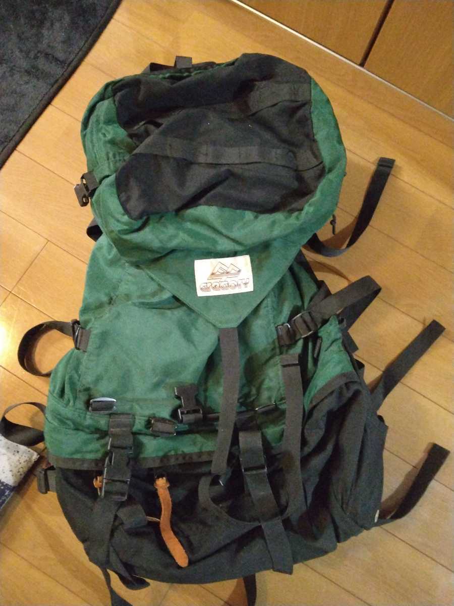 激レア 良品　茶タグ 80s グレゴリー GREGORY バックパック リュックサック 登山 旧ロゴ オリジナル ビンテージ USA コーティング剥がれ無_画像1