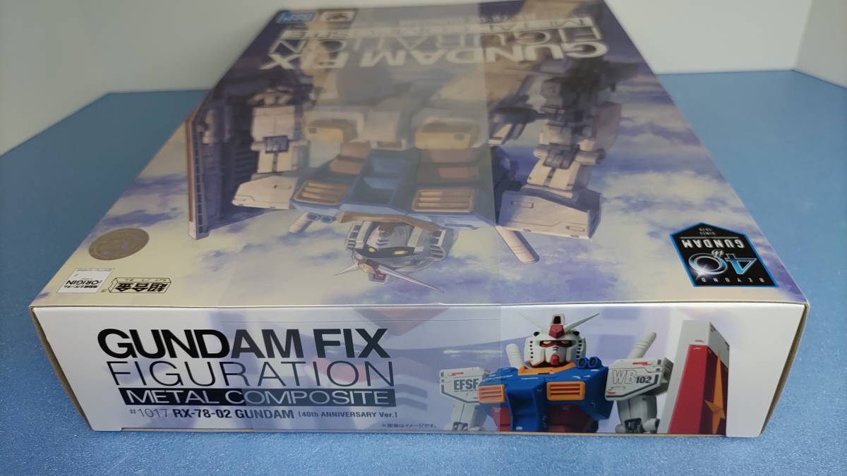 【未開封】GUNDAM FIX FIGURATION METAL COMPOSITE RX-78-02 ガンダム 40周年記念Ver. 機動戦士ガンダム バンダイ メタルコンポジット GFF