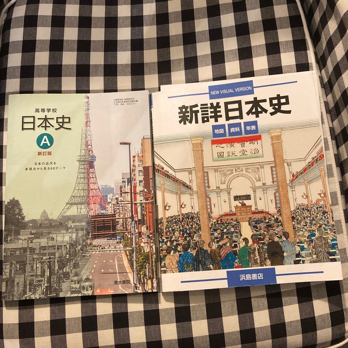 高等学校　日本史A　新訂版　教科書　新詳日本史