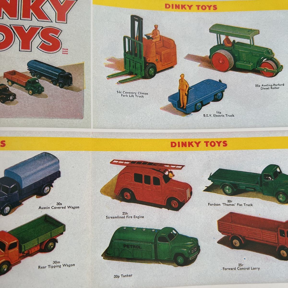 DINKY TOYS 消防車　ディンキー_資料画像