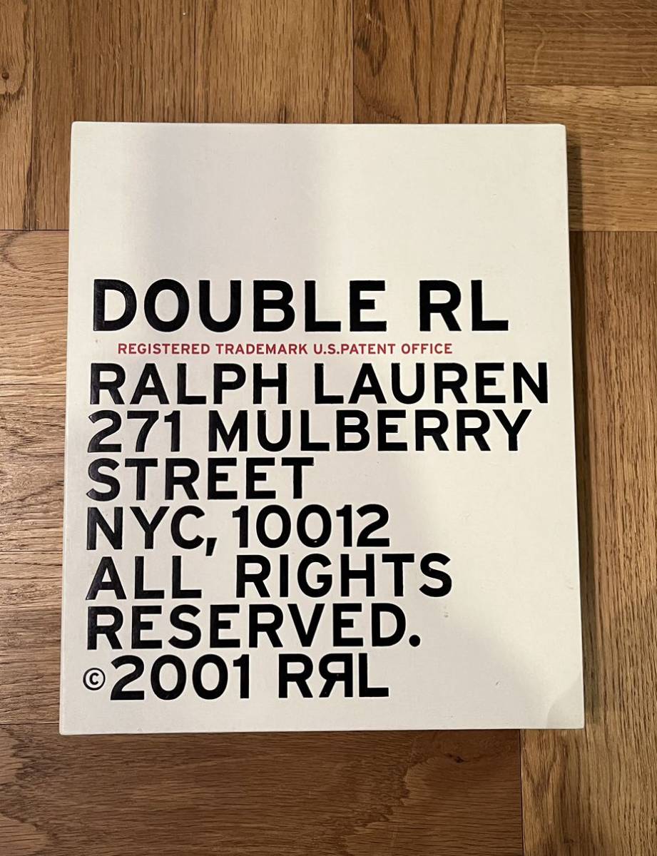 DOUBLE RL RALPH LAUREN RRL 2001 写真集 コレクターアイテム 限定 セールスマンサンプル 非売品_画像1
