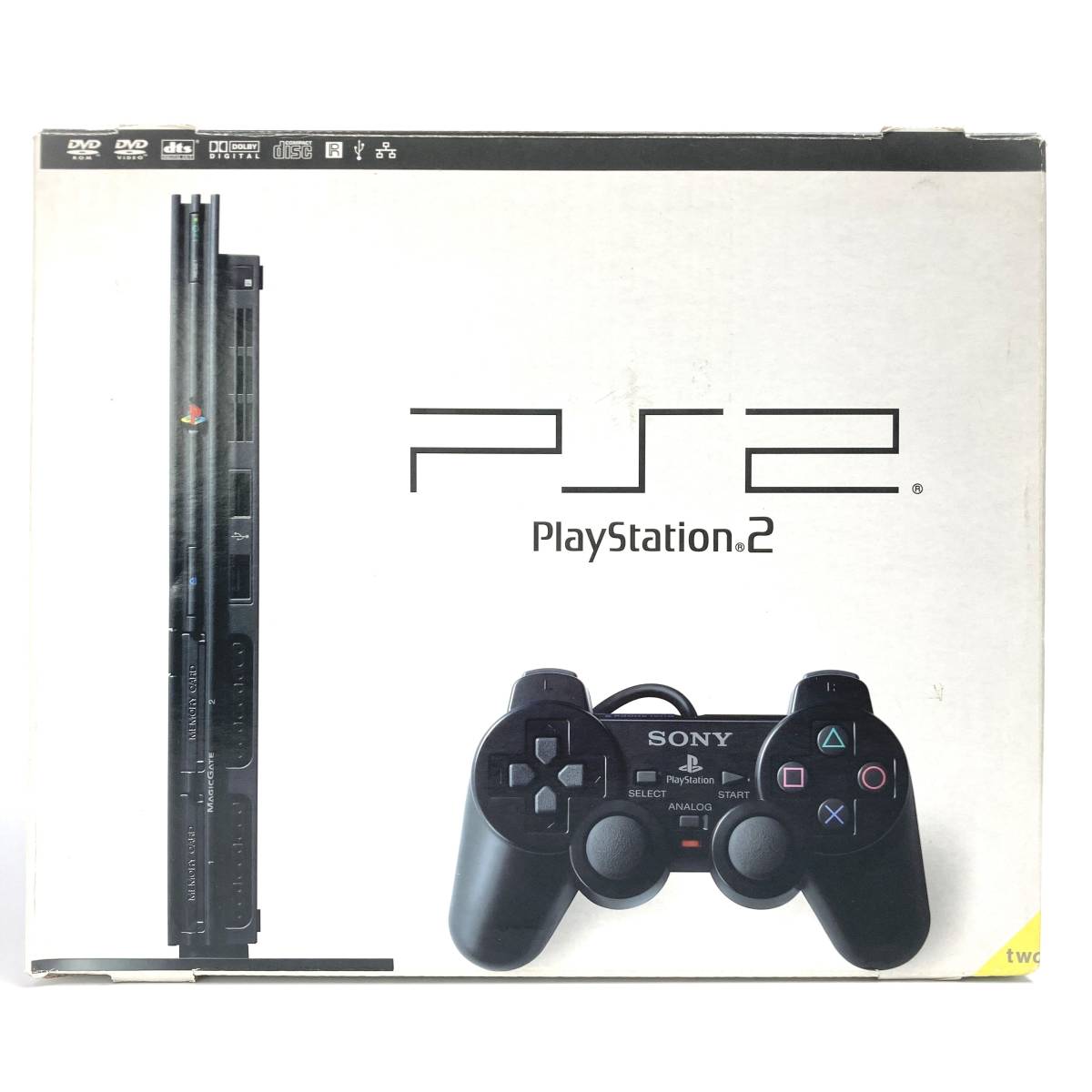 動作確認済み 箱説明書つき 薄型 PS2 SCPH-70000 チャコール 動作確認済み 箱説明書つき 薄型 PS2 SCPH-70000 チャコール